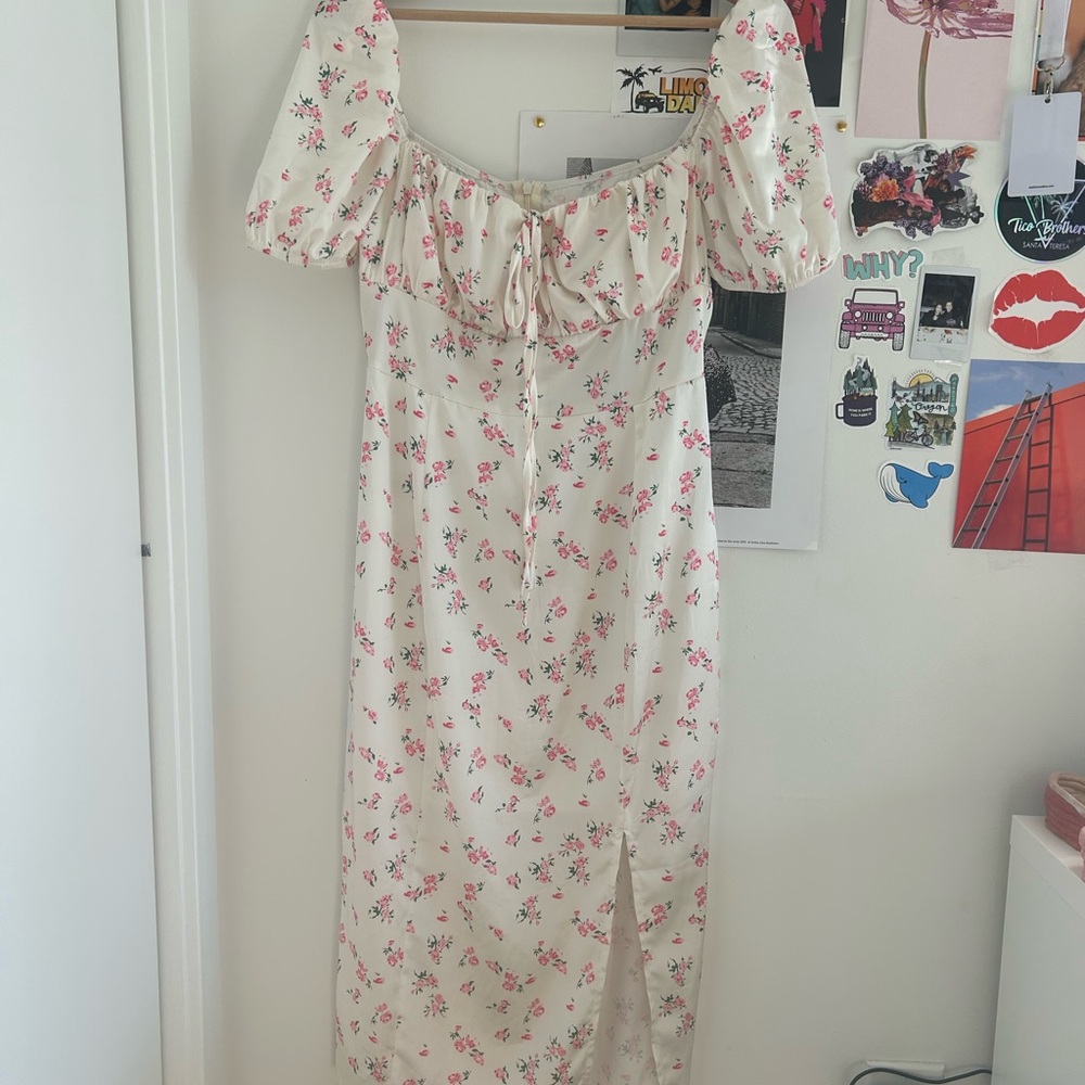 Floral vintage inspired Sunday dress
